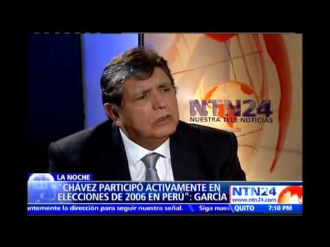 Alan GarcÃa advierte que paÃses de la OEA han actuado de forma