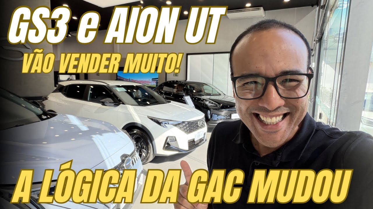 GAC GS3 e AION UT: MAIS BARATOS e MELHORES que a concorrência! A LÓGICA MUDOU!