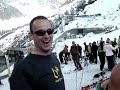 F1 Richy wipes out in the pool - Grands Montets