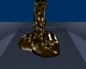 brown slime