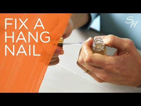 how to cure hangnail