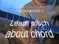 Strange feelings: Beautiful chord sounds