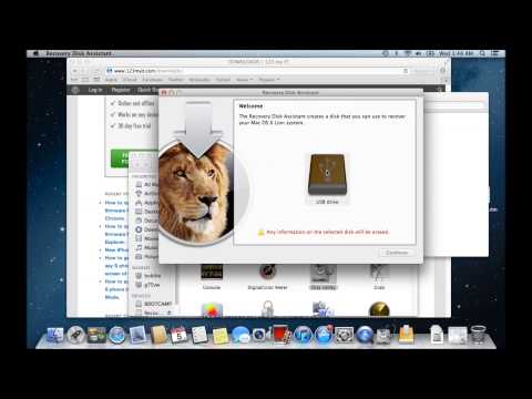how to create os x recovery usb