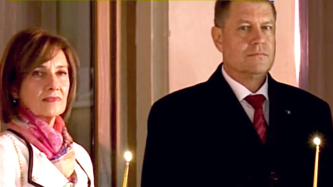 IOHANNIS HUIDUIT la slujba de INVIERE, un barbat a strigat „Demisia!” si a fost saltat de jandarmi