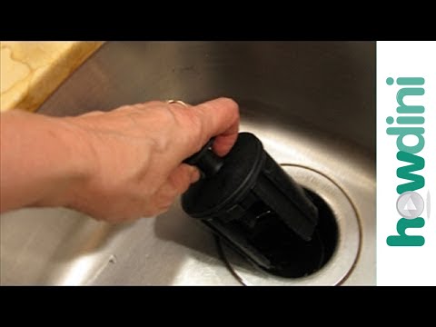 how to repair garbage disposal