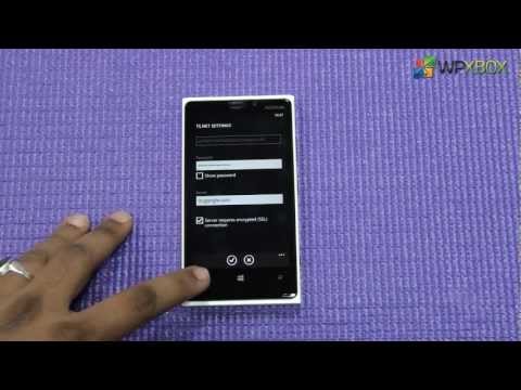 how to sync email to phone
