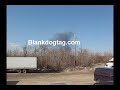 Huge fire explosion in Lemont 60439 of 55 highway truck turn Huge fire explosion in Lemont 60439 of 55 highway truck turn