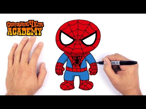 video-linktoworks-How to Draw Spiderman- Art for Beginners - YouTube