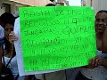 Manifestaci�n en el centro de Caracas