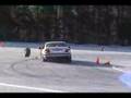 BMW 320i looses a Wheel
