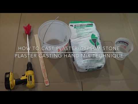 how to apply gypsum