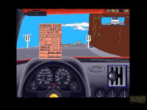 Test Drive / Test Drive 2 (Amiga)(4:3) - A Playguide and Review - by LemonAmiga.com