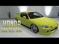 Honda CRX Del Sol для GTA 5 видео 1