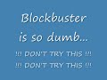 BLOCKBUSTER PRANK