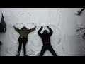 Jaxon and Christine: We are the Snow Angels #Seattle #Snowpocalypse http://t.co/Uyda2KbU