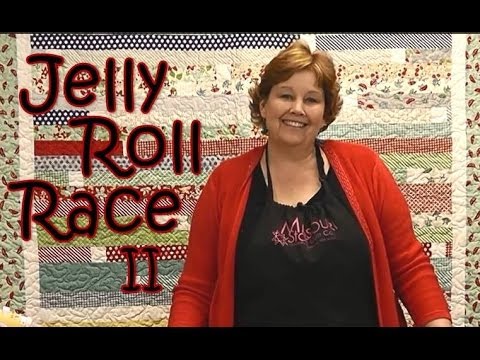 Roll - http://missouriquiltco.com -- Jenny Doan demonstrates how to make the Jelly Roll Race II Quilt, a fun and easy twist on the Jelly Roll Race Quilt (you can fi...