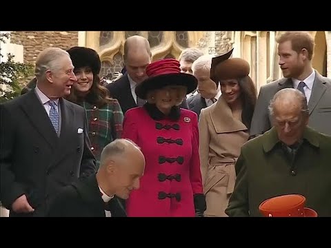 Prinz Charles fhrt Meghan Markle zum Altar