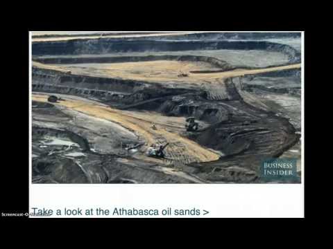 54,000 square miles of Canadian Oil Sands
