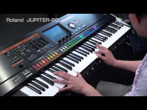 roland - Rolandの新しいフラッグシップ・シンセサイザー、JUPITER-80がついに登場。