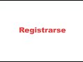 tutorial registro tutorial registro