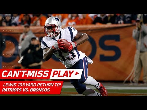 Video: Dion Lewis' 103-Yd Kick Return TD vs. Denver! | Can't-Miss Play | NFL Wk 10 Highlights