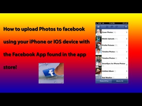 how to upload photos to facebook