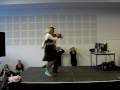 SalsaInMarburg.de: Pedro Gomez Partnerwork on1 Intermediate Frankfurt goes Salsa 2009 different angle