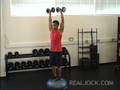 Shoulder Press On Bosu