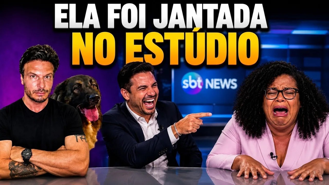 Pablo Marçal humilha tanto uma jornalista do SBT que ela pede para sair do ar