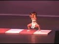 young dancing gymnist