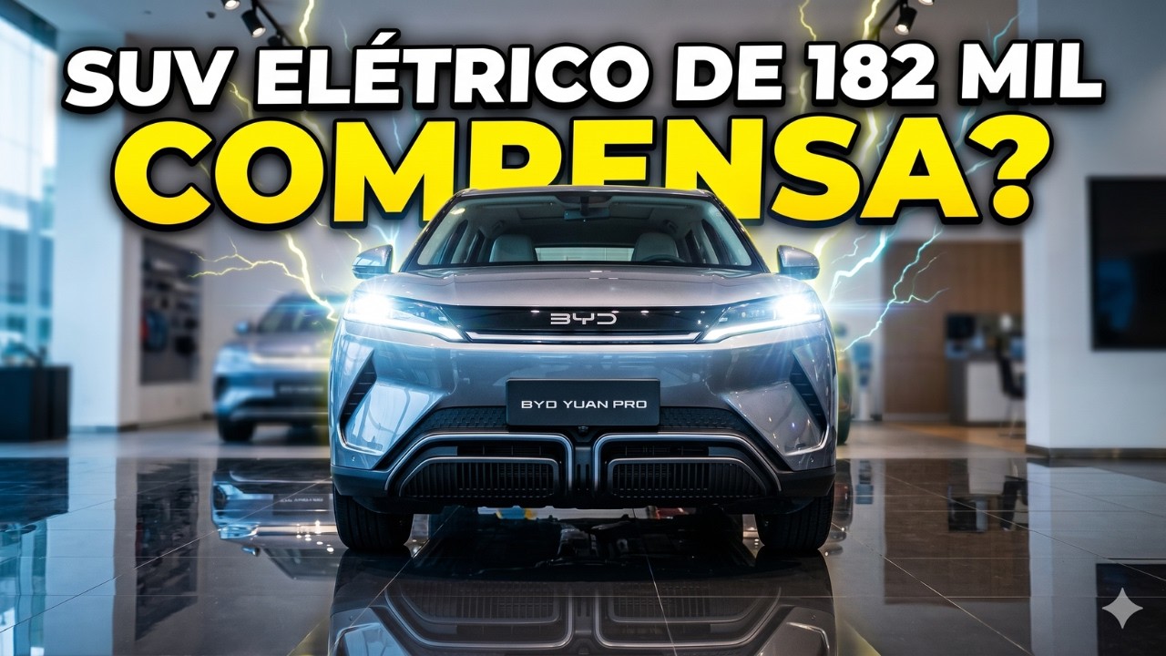 BYD Yuan Pro: o SUV Elétrico de R$ 182 mil Compensa Mesmo? Teste Completo!