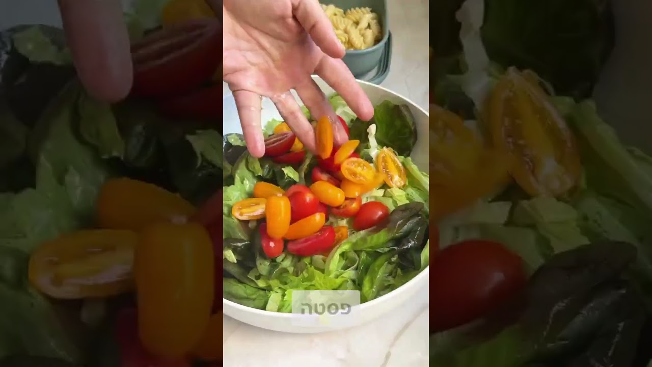 גל שמן הכין לילדים שלו פסטה ואחרי שנשאר הבין שאפשר לשדרג את המנה לסלט פסטה מטורף #ערוץהאוכל