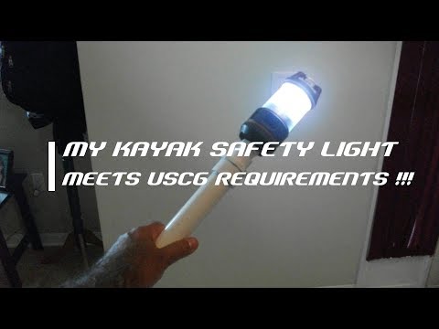 My Diy Kayak Safety Light Florida Fish Hunter