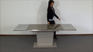 GLASS Space Saving Table - Milano Smart Living