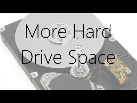 how to get more harddrive space