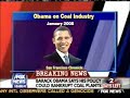 Obama to Bankrupt Coal Industry and Raise Energy Prices