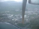 d�collage de st pierre vers st denis avec survol de la c�te ouest.