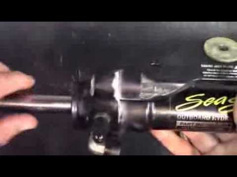 how to bleed seastar power steering