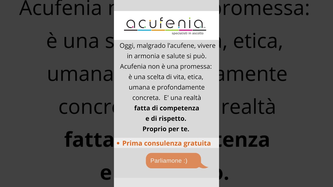 Promo Acufenia
