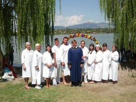 Водное крещение Мадрид 2015