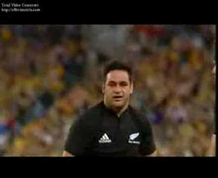 Tri Nations Rugby All Blacks against Australia