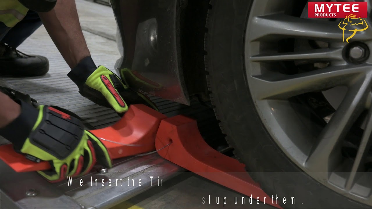 How to place tire skates