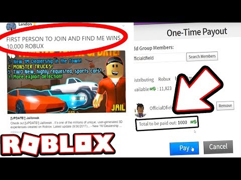 A Youtuber Gave Me 1000 Robux For Free Roblox
