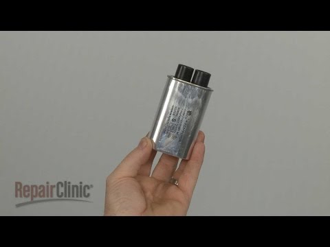how to test microwave h.v capacitor