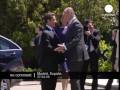 euronews.net french president nicolas sarkozy and his wife carla bruni being welcomed by king juan carlos and his wife queen sofia in spain