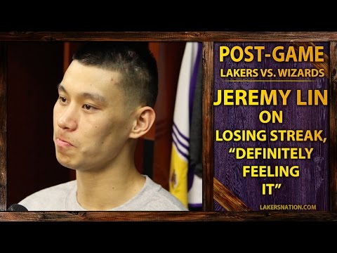 Video: Jeremy Lin On Lakers Losing Streak, 'Definitely Feeling It'