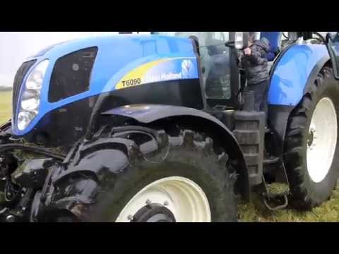 how to drive a new holland tractor