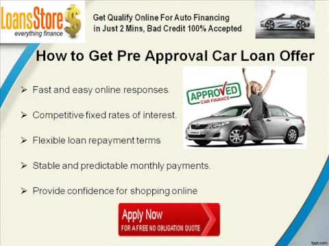 how to be approved for car finance