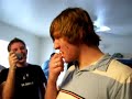 Moron eats a habanero pepper for $20