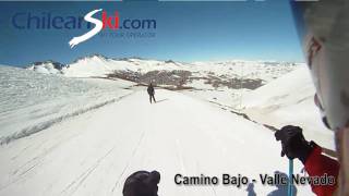 Pista Camino Bajo, Valle Nevado Chile